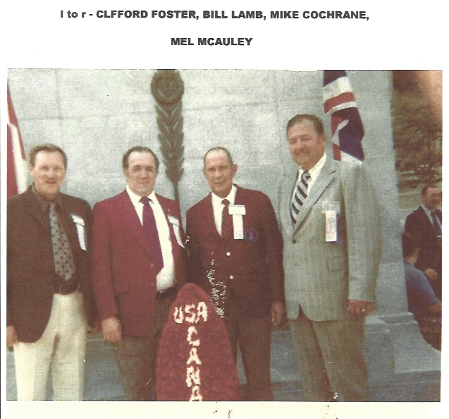 Clifford Foster, Bill Lamb, Mike Cochrane, Mel McAuley